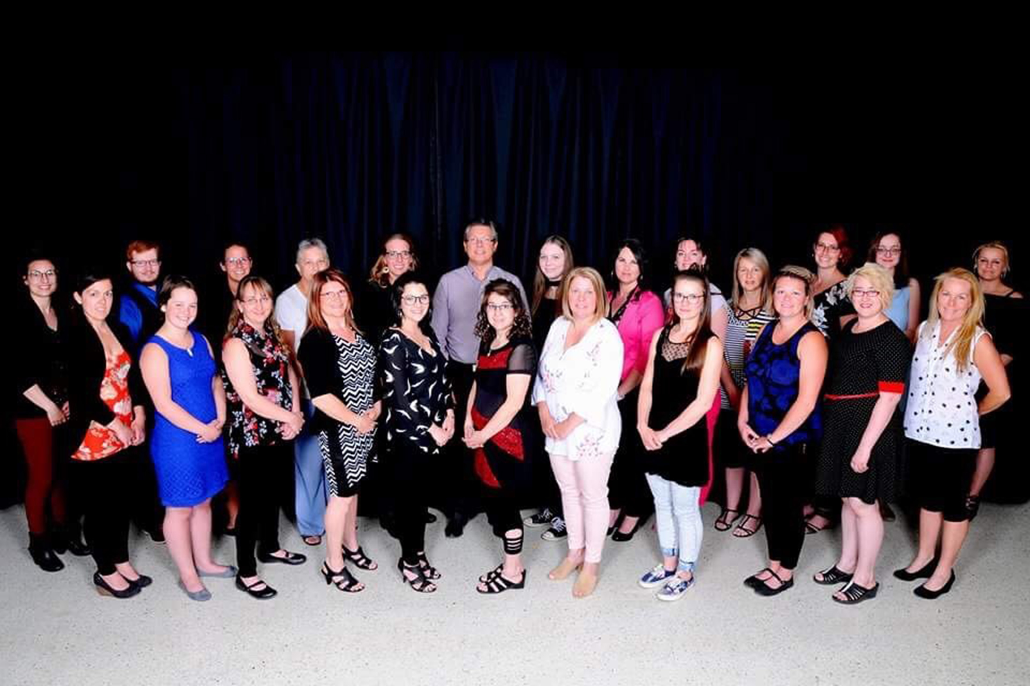 Les b&eacute;n&eacute;voles de la Commissionn scolaire du Lac-Saint-Jean. (Photo : courtoisie)